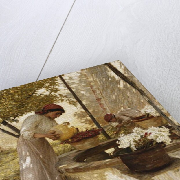 Winter in Liguria, 1906 by Henry Herbert La Thangue