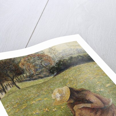 Crocuses by Lucien Pissarro