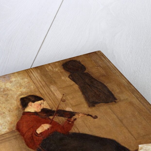 Young Woman with a Violin, 1897-98 by Gwen John