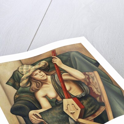 The Japanese Violin, 1926 by Mark Gertler