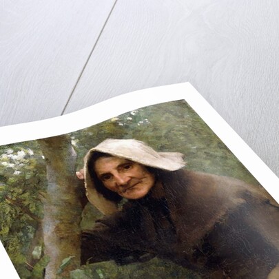 A Toiler Still; An Old Woman, North Lincolnshire, 1887 by George Clausen