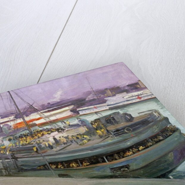 Naval Ratings Embarking, Southampton by John Lavery
