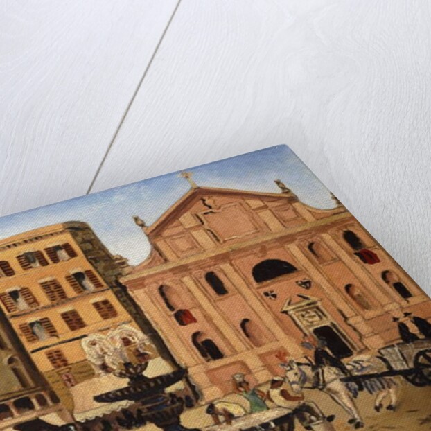 Square in Rome, 1925 by Christopher Wood