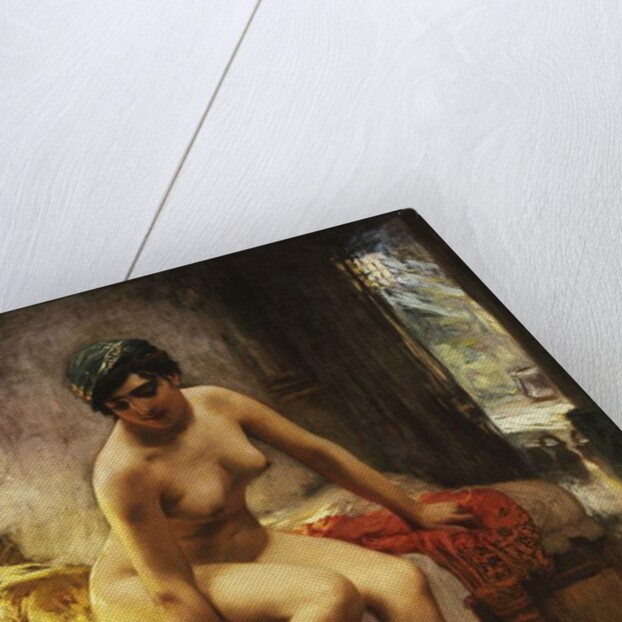 An Algerian Prostitute by Frederick Arthur Bridgman