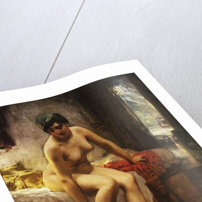 An Algerian Prostitute by Frederick Arthur Bridgman