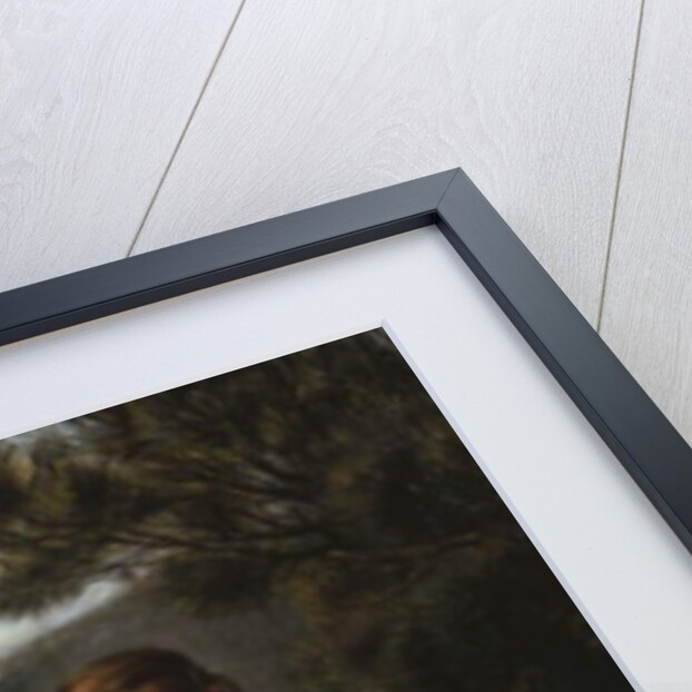 Portrait of a Woman by a Lake by Albert Lynch