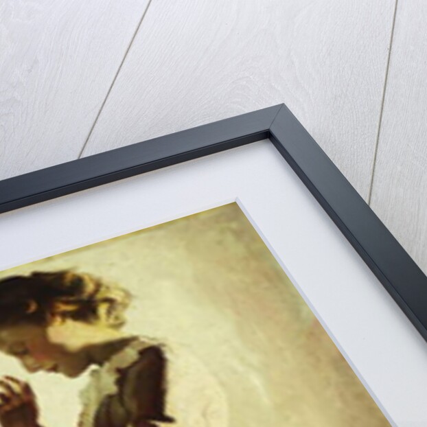 The Reflection by Josef Engelhart