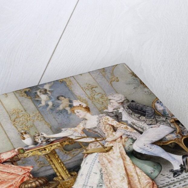 The Tea Party, by Giuseppe Signorini