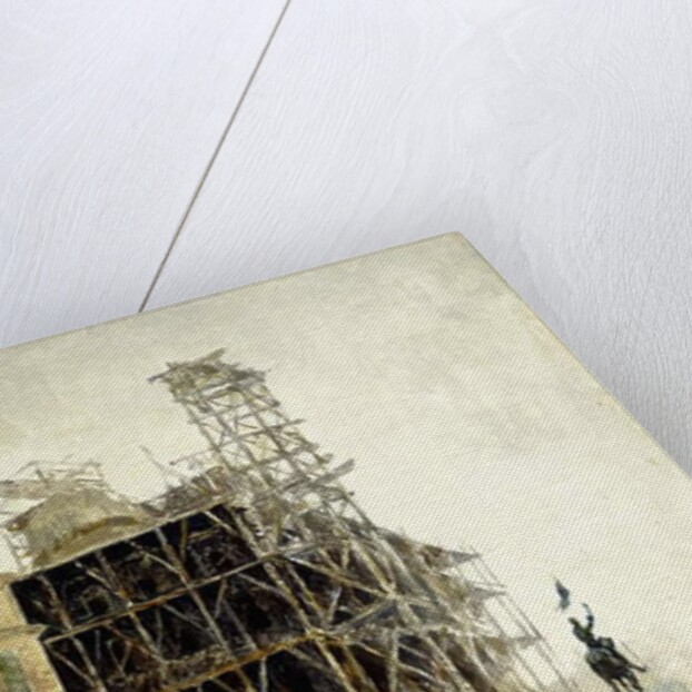 Place de Pyramides by Giuseppe or Joseph de Nittis