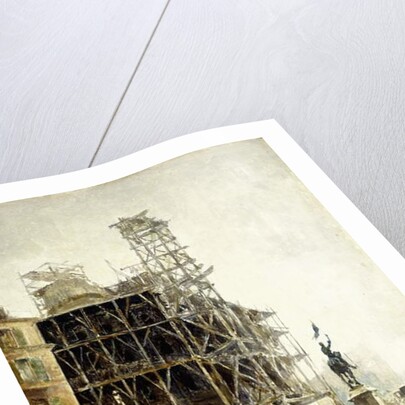 Place de Pyramides by Giuseppe or Joseph de Nittis