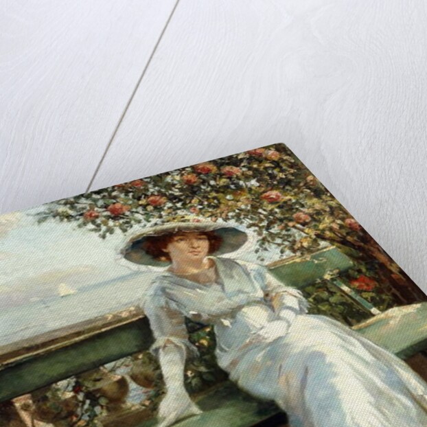 Afternoon by the Sea, Cannes by Franz M. Melchers