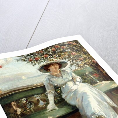 Afternoon by the Sea, Cannes by Franz M. Melchers