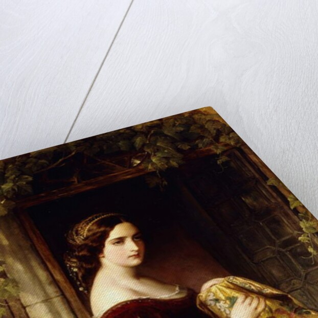 Waiting, 1860 by Thomas-Francis Dicksee