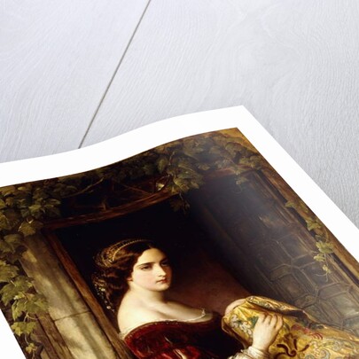 Waiting, 1860 by Thomas-Francis Dicksee