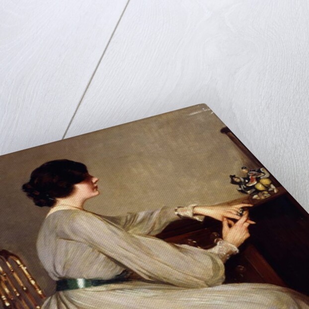 Lady in Grey by George F. Henry