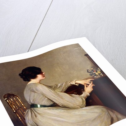 Lady in Grey by George F. Henry