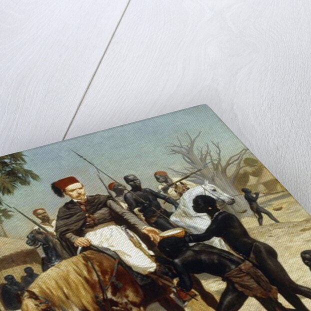 An Exotic Visitor, 1857 by Jules Didier