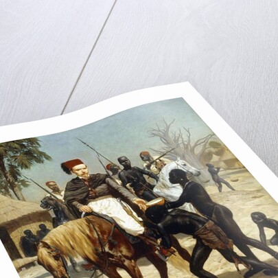 An Exotic Visitor, 1857 by Jules Didier