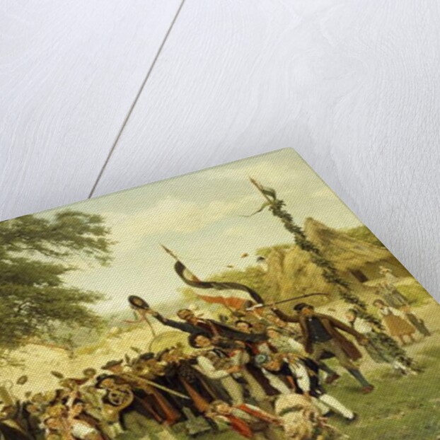 The Bowling Champion, 1882 by Wilhelm Zimmer