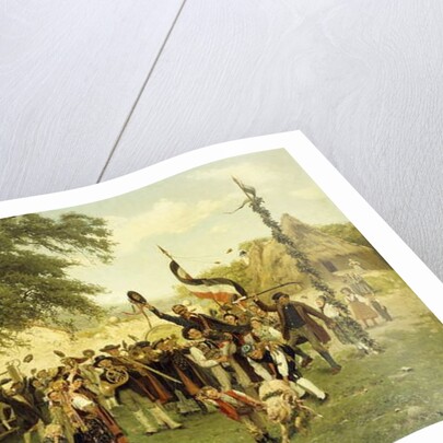 The Bowling Champion, 1882 by Wilhelm Zimmer