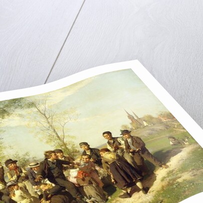 Children at Play by August Malmstrom