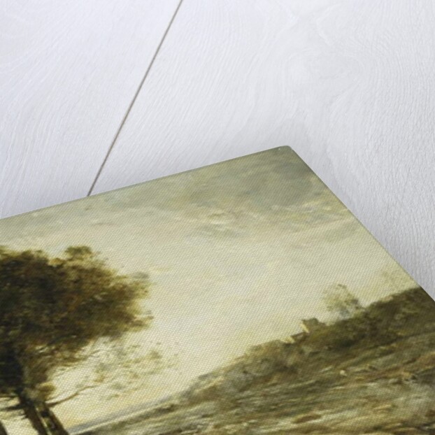 A River in Romagna; Un Torrent dans des Romagnes, by Jean Baptiste Camille Corot