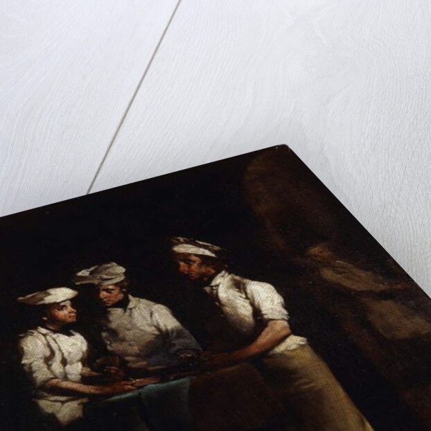 The Three Cooks; Les Trois Cuisiniers by Auguste Theodule Ribot