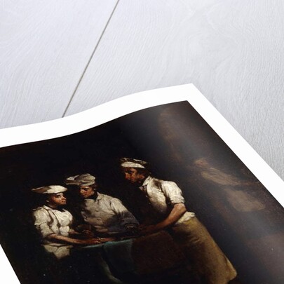 The Three Cooks; Les Trois Cuisiniers by Auguste Theodule Ribot