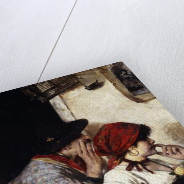 The Gypsy Couple, 1887 by Alfred Roll