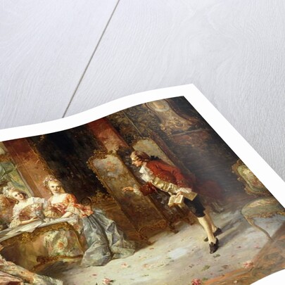 Marie Antoinette's History Lesson by Anton Telser