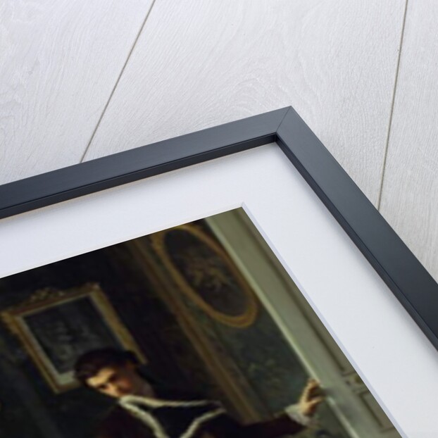 The Visitor, 1881 by Joseph Caraud