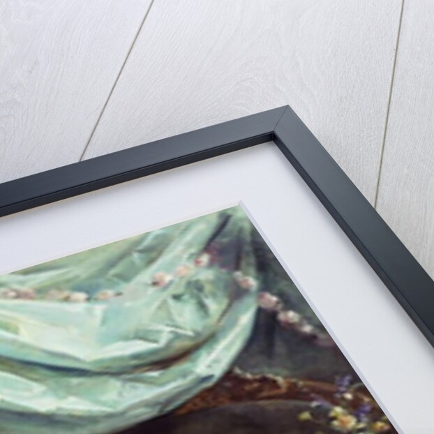 Reclining Nude in an Elegant Interior by Madeleine Lemaire