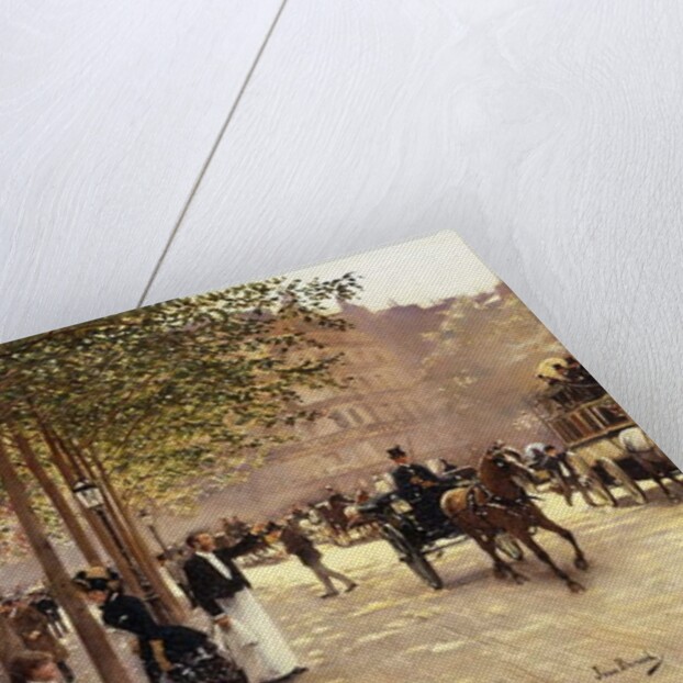 A Paris Street; Une Avenue Parisienne, c.1880 by Jean Beraud