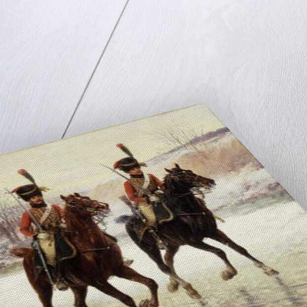 Napoleon and his Escort, by Jan van Chelminski