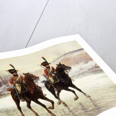 Napoleon and his Escort, by Jan van Chelminski