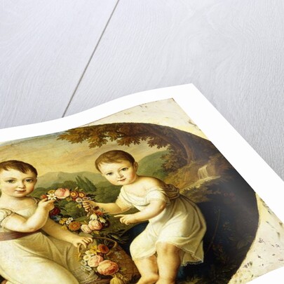 Napoleon and Josephine, 1825 by Johann Nepomuk Hofel