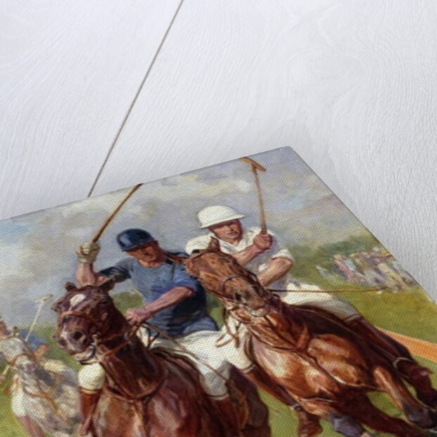 A Polo Match, 1922 by Ludwig Koch
