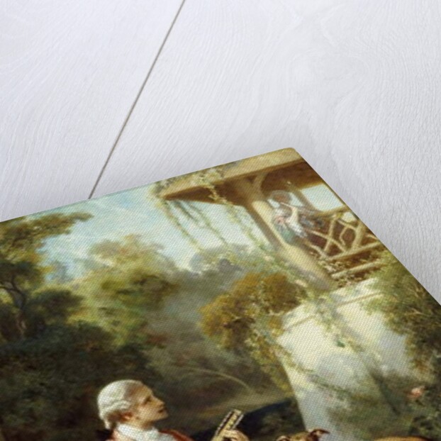 The Courtship, by Felix Henri Giacomotti