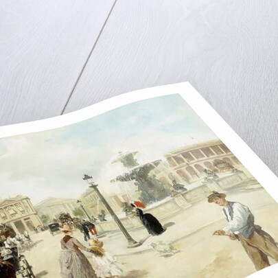 La Place de la Concorde by Vicente de Paredes