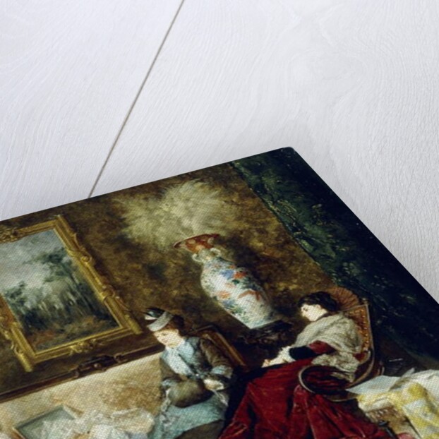 Fine Lace, 1877 by Francisco Masriera y Manovens