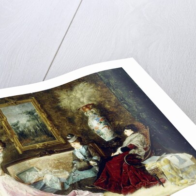 Fine Lace, 1877 by Francisco Masriera y Manovens