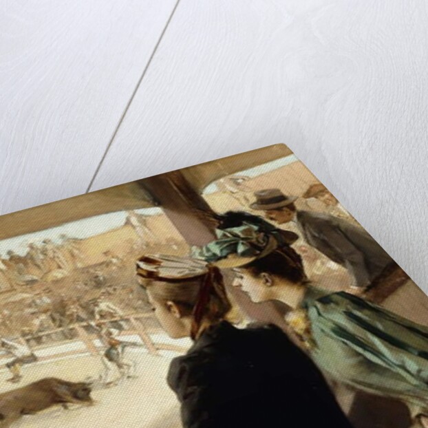 At The Bullfight by Albert Lynch