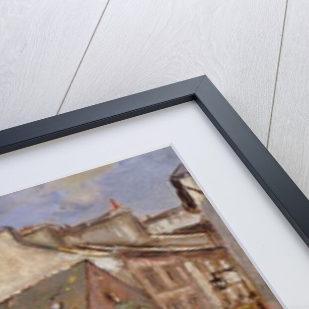 Breton Town Scene by Jean Francois Raffaelli