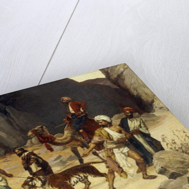 The Tiger Hunt, 1896 by Rudolphe Ernst