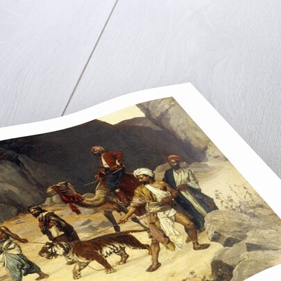 The Tiger Hunt, 1896 by Rudolphe Ernst