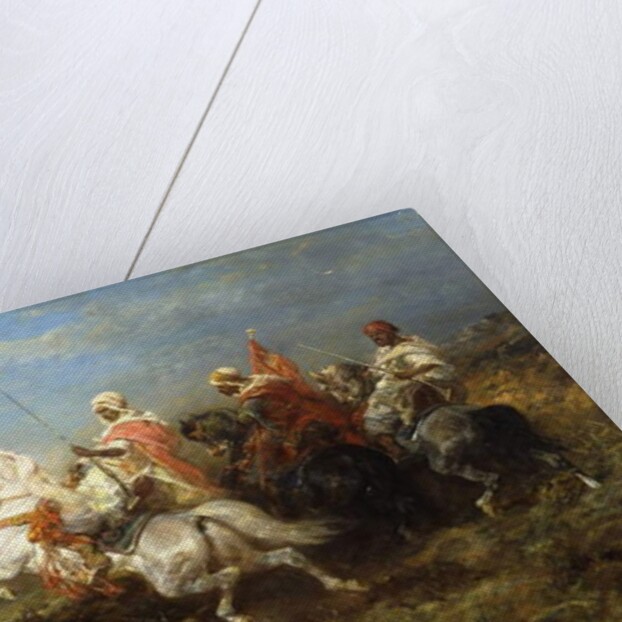 Arabian Patrol, by Adolf Schreyer