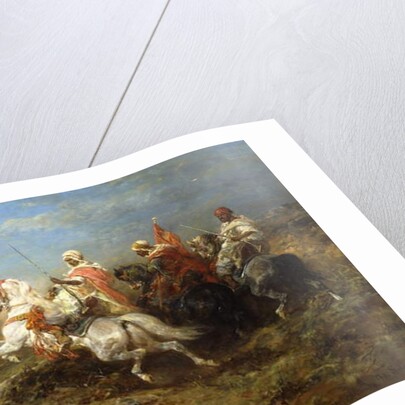 Arabian Patrol, by Adolf Schreyer