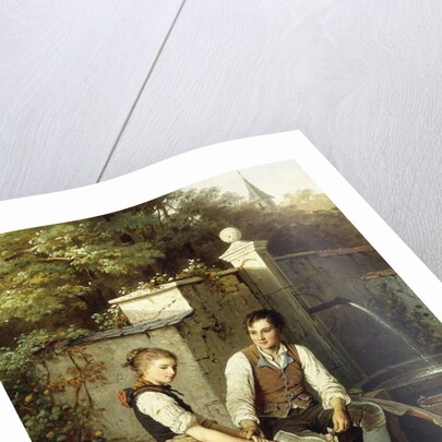 At the Well, 1872 by Johann Georg Meyer von Bremen