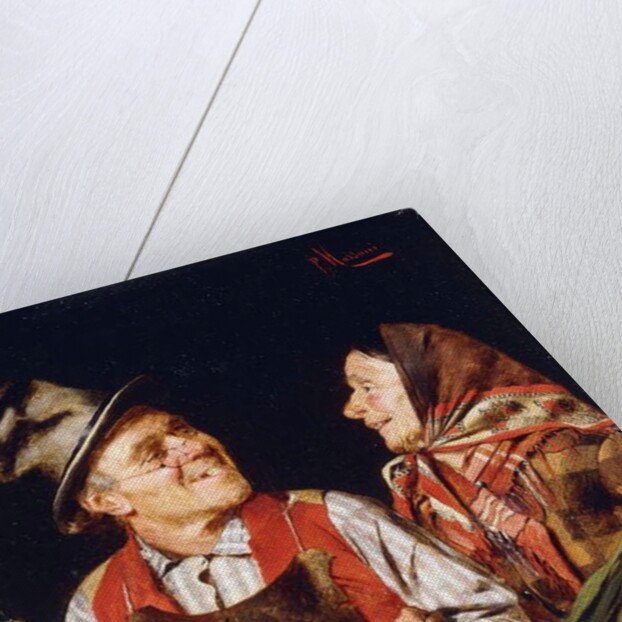 The Wine Merchant by Pompeo Massani