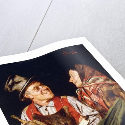 The Wine Merchant by Pompeo Massani